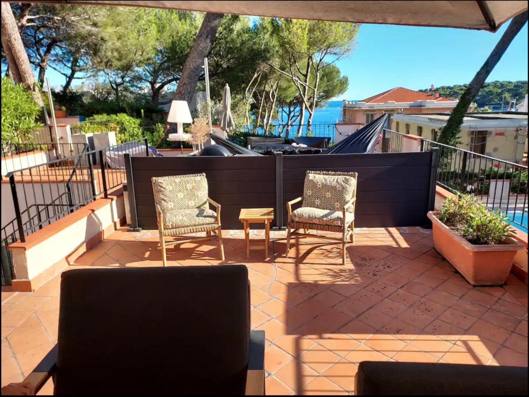 Cap D'antibes, Swimming Pool, Sea, Terrasse Appartement Antibes